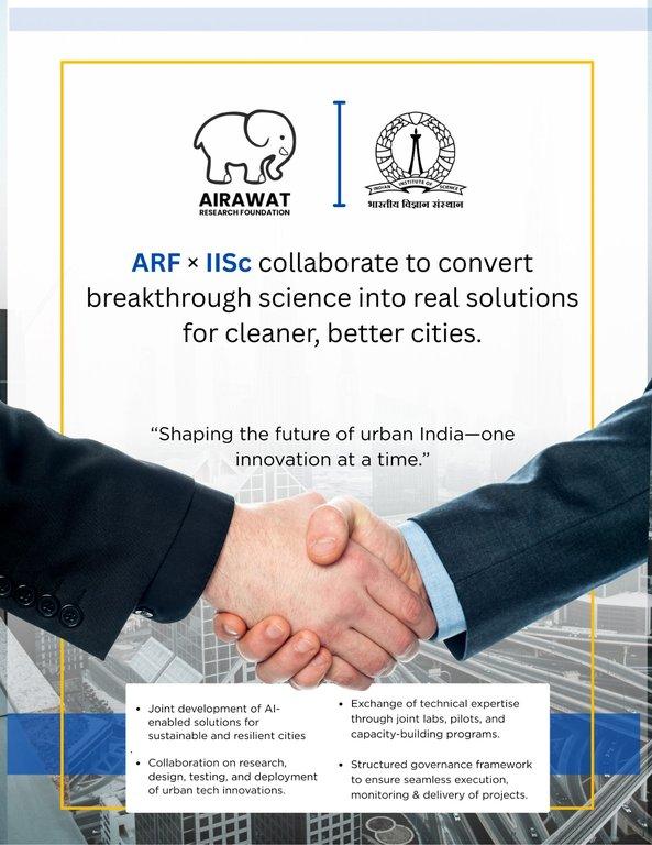 Collaboration of ARF and IISC
